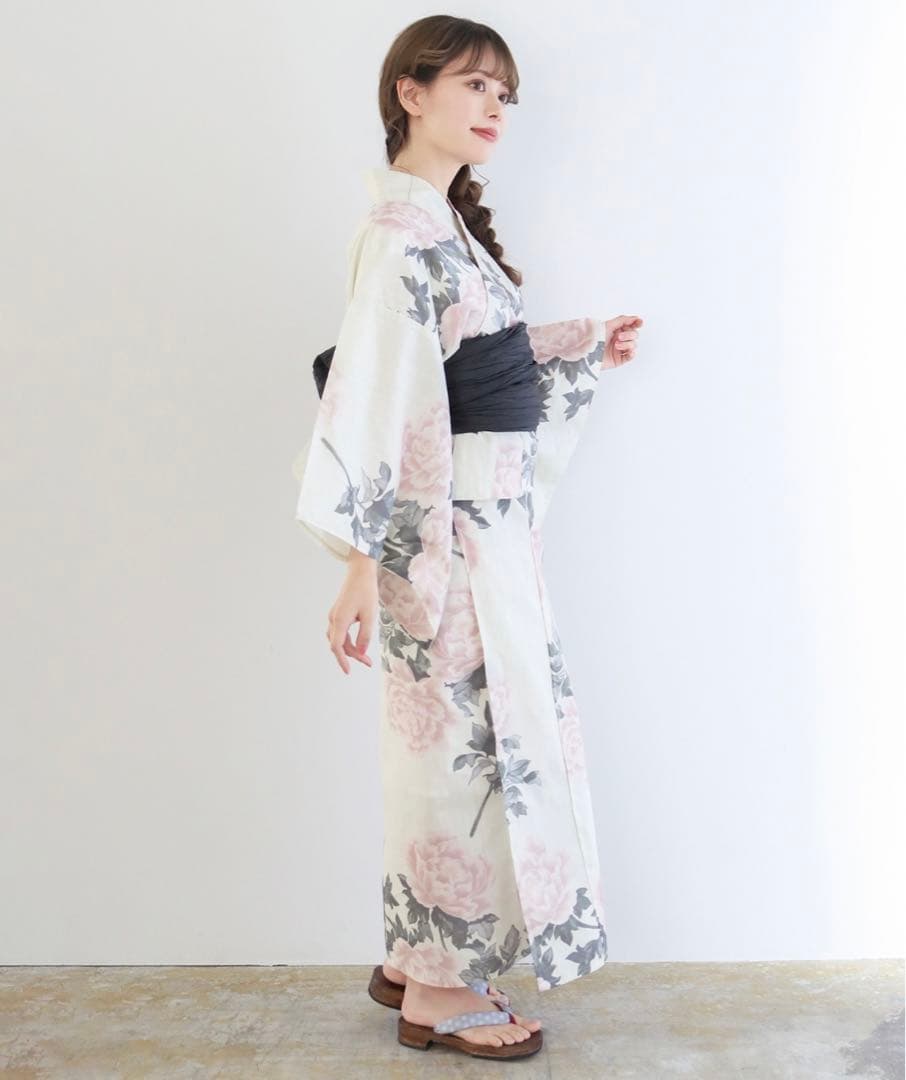 KYOETSU レディース二部式浴衣4点セット　セパレート