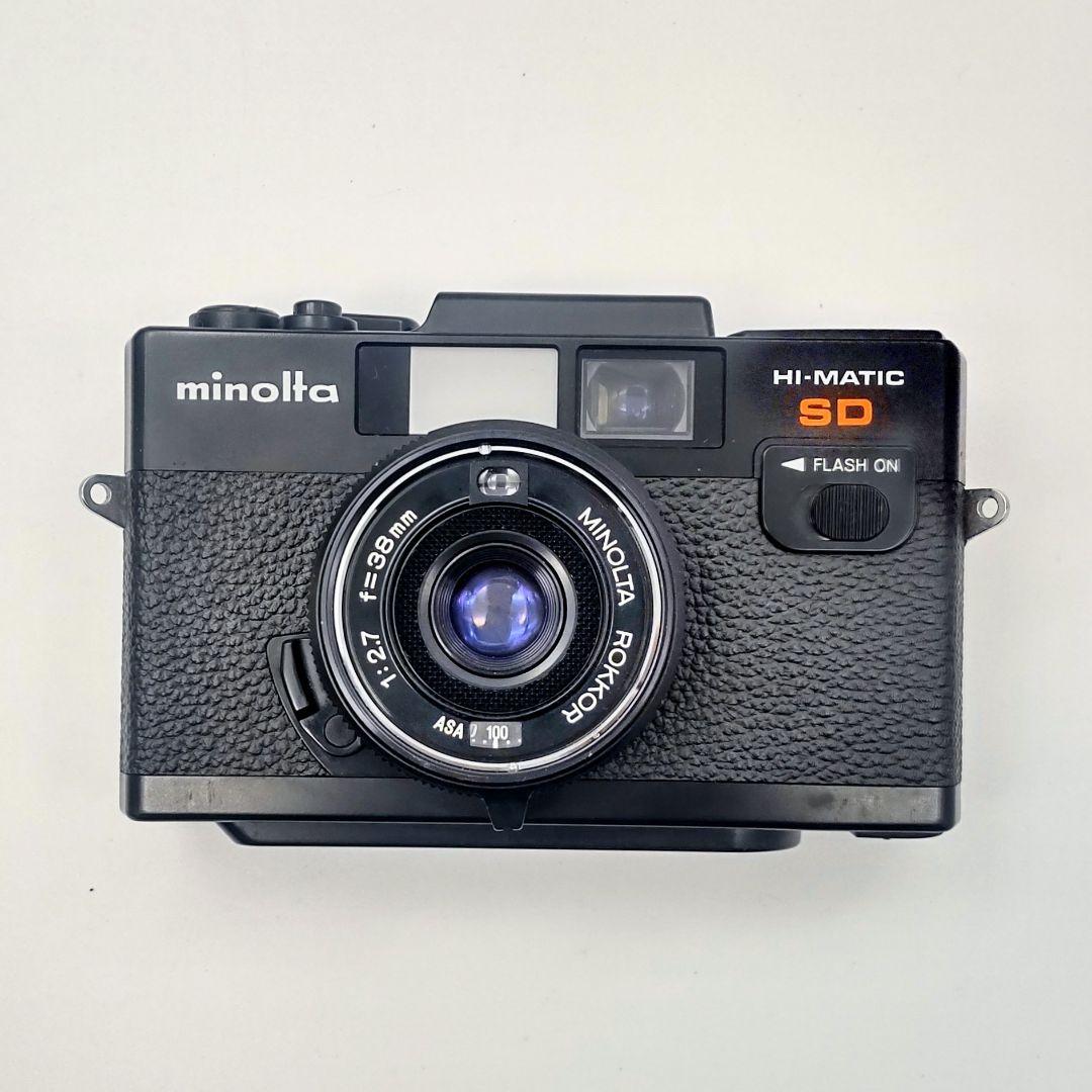 感動品◆極美品【優しく澄んだエモい写り】minolta HI-MATIC SD