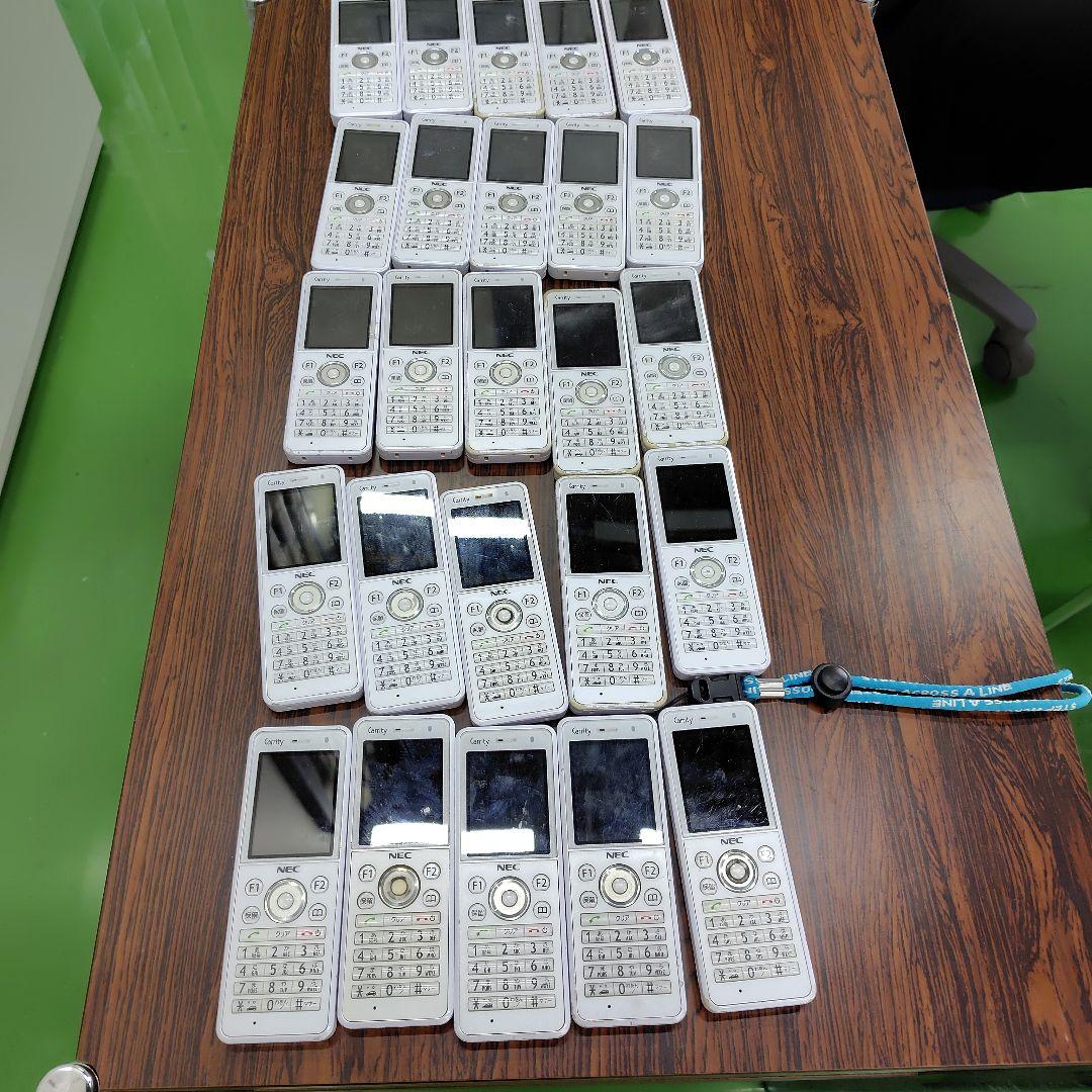 NEC Carity ホワイト PHS本体 複数台