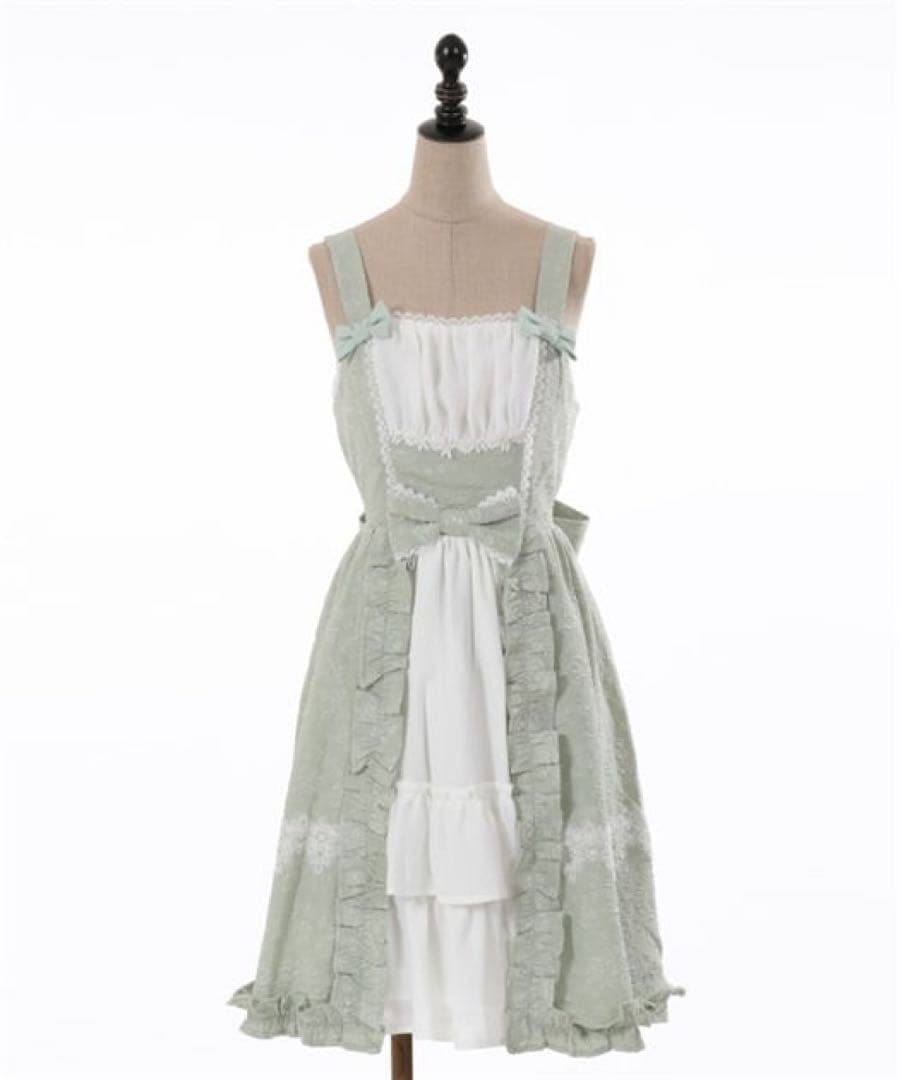 最終値下げ！♡axesfemmekawaii♡メアリージャンパースカート ミント