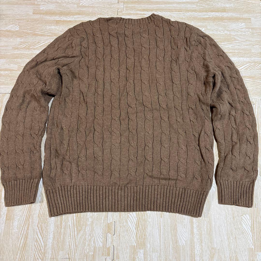 Polo Ralph Lauren ケーブルニットセーター　ベージュ