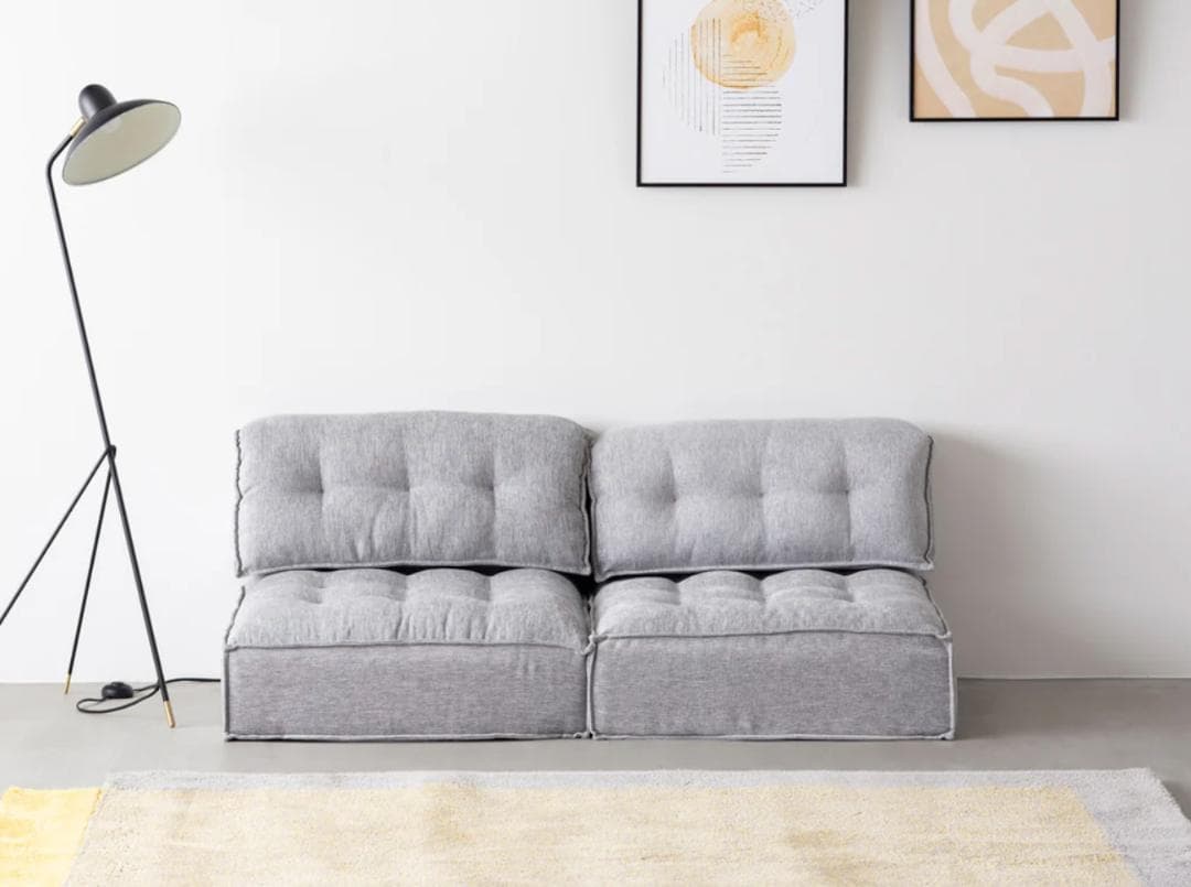 【Kanademono】 THE CUSHION SOFA 1セット