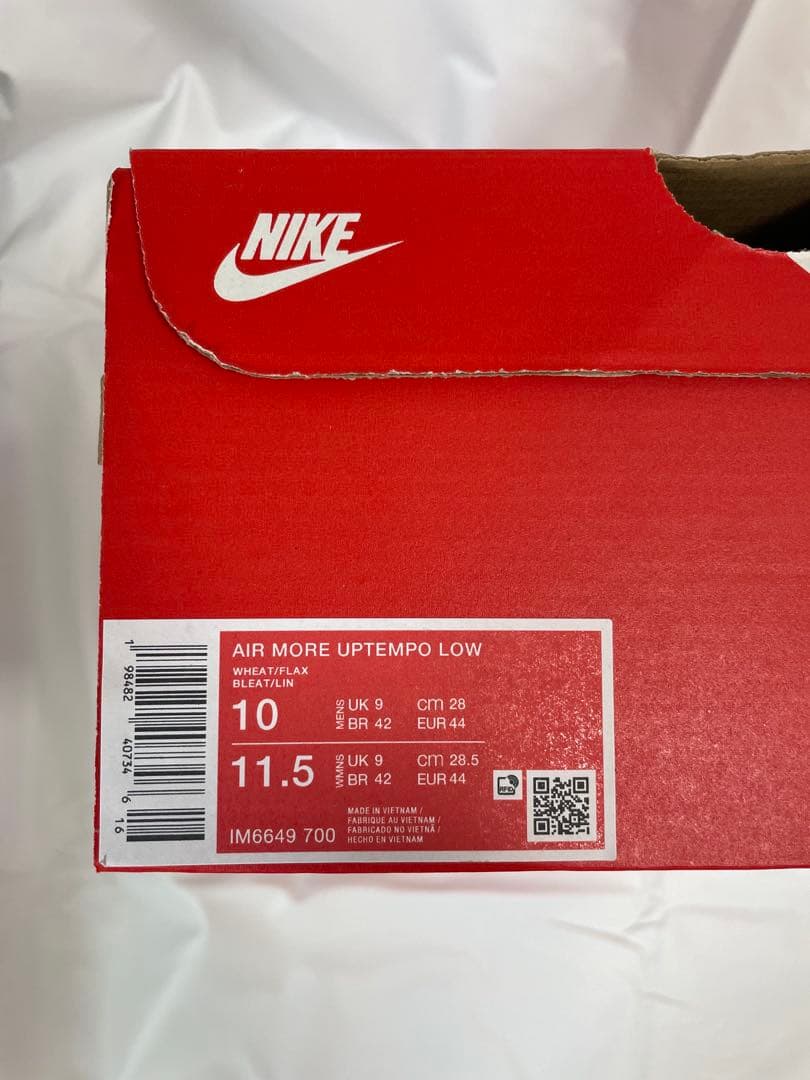 NIKE ナイキ AIR MORE UPTEMPO LOW 28cm