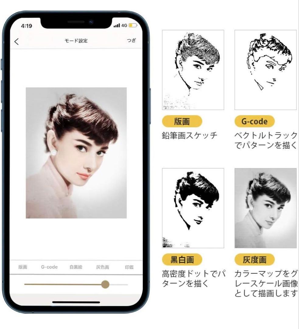 【美品】小型レーザー刻印機LaserPecker LP1 Pro+電動スタンド