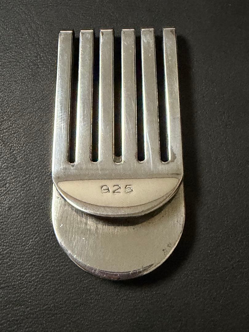 ブルガリ925シルバー マネークリップ