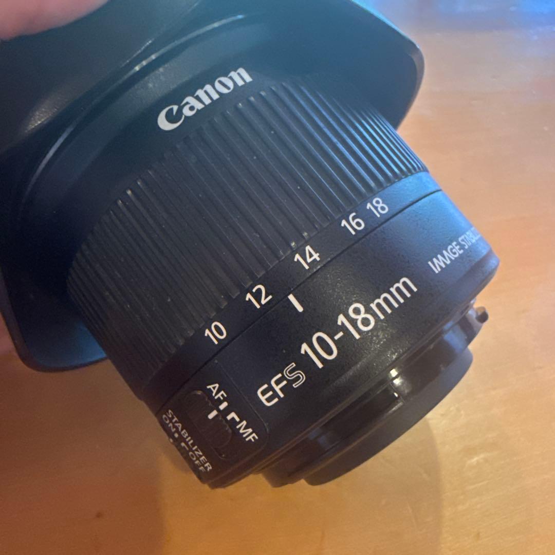 軽量超広角ズーム Canon 10-18mm IS STM ＋フード付Canon
