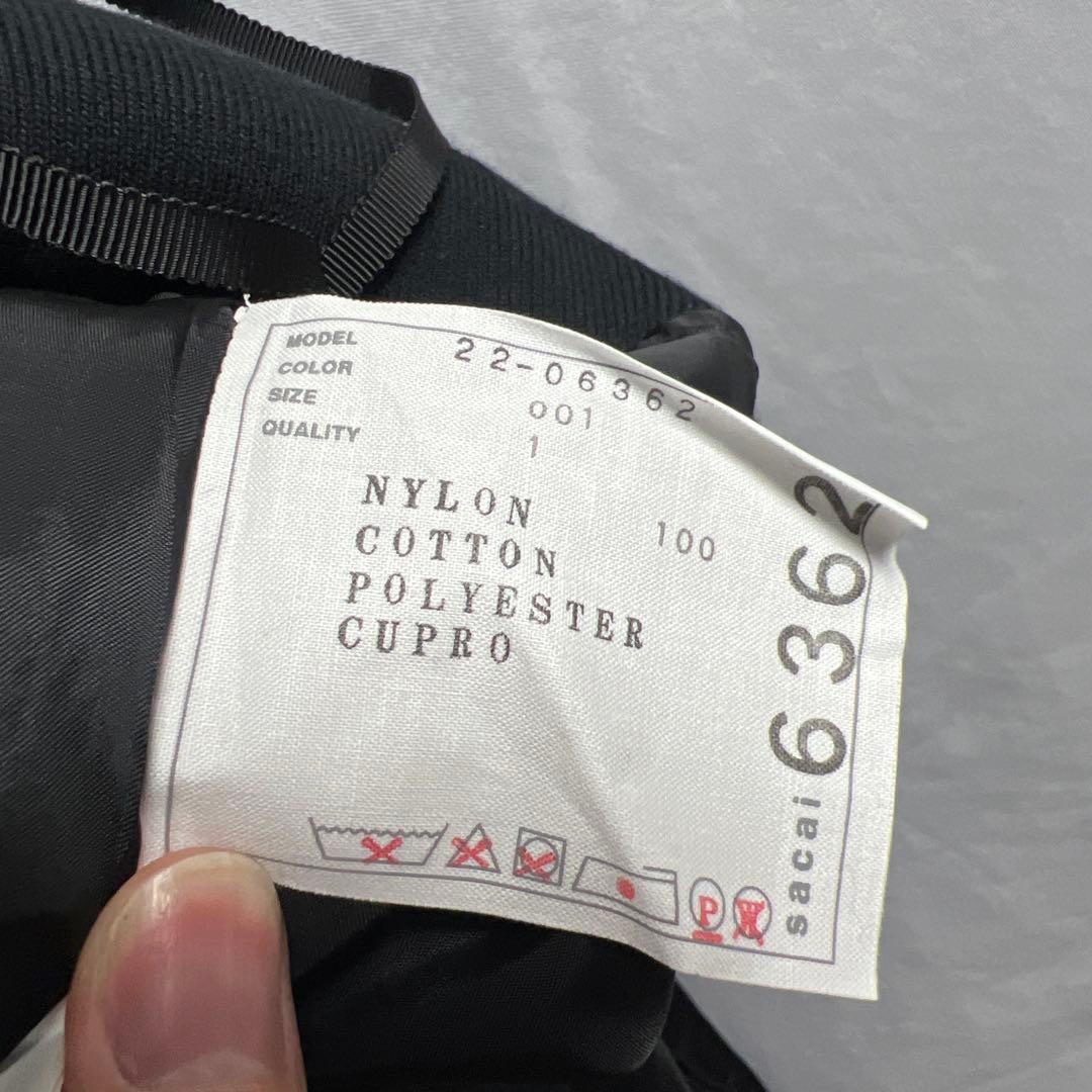 sacai Nylon Twill Mix Skirt ナイロンスカート　1