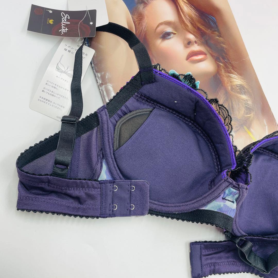 サルート Wacoal Salute 51G リボンブラ ブラショーツE75-L