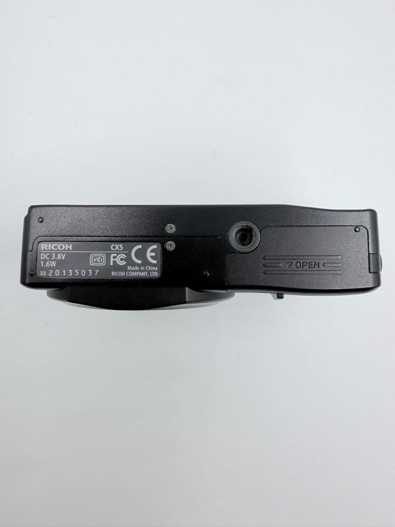 【美品】RICOH リコー CX5 BLACK デジカメ コンデジ