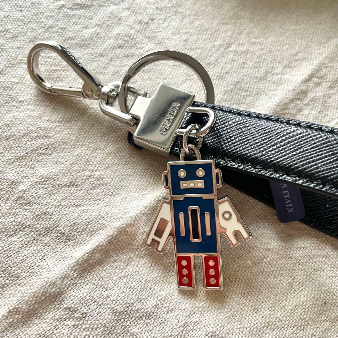 「未使用」PRADA ロボットデザイン キーホルダー