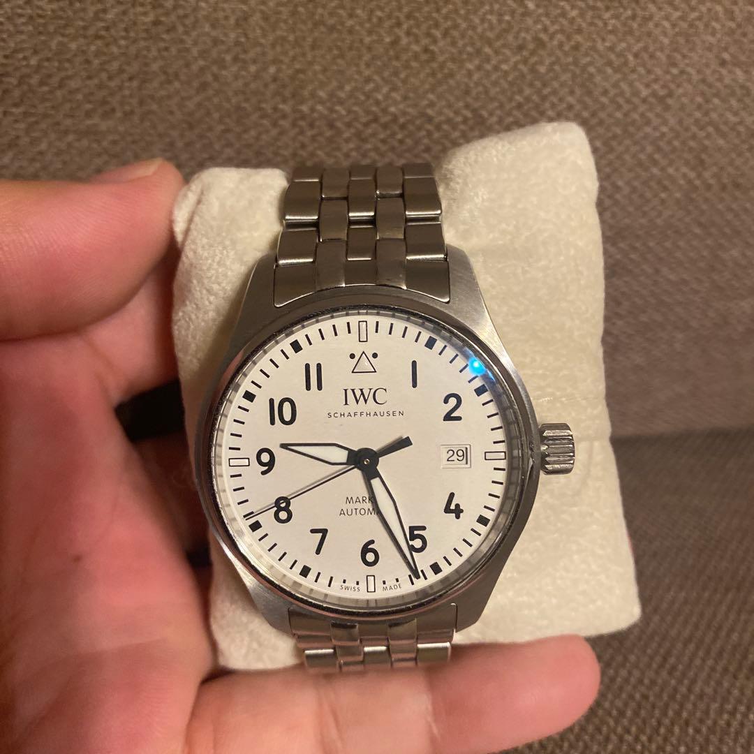 IWC 純正黒ラバーストラップEasX-CHANGE 20ミリ未使用品マーク20