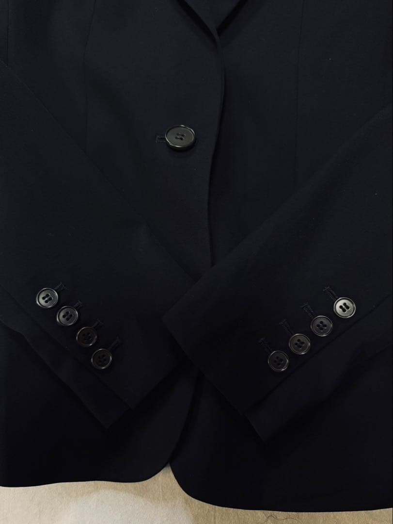 明日投稿削除Theory セオリー　スーツセットアップ　黒　日本製