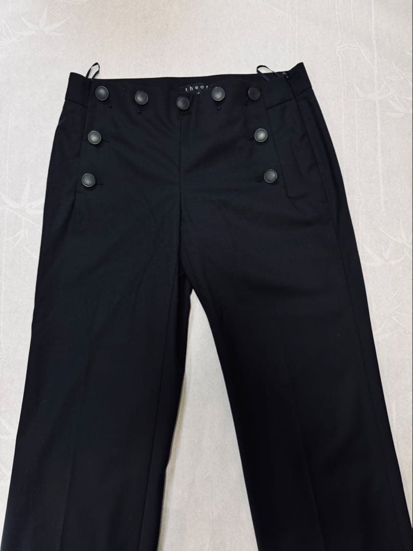 明日投稿削除Theory セオリー　スーツセットアップ　黒　日本製