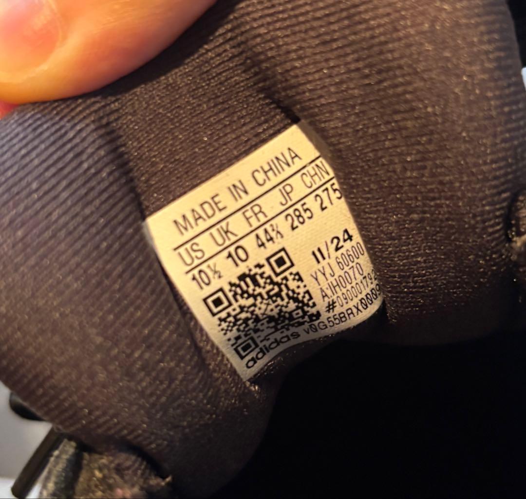 日本未発売 美品 adidas XLG Runner Deluxe black