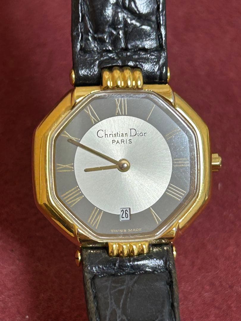 Christian Dior ディオール　腕時計　D48-153