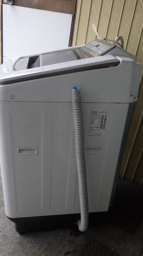 送料無料　Panasonic 9.0㎏ Wash & Dry 洗濯機 エコナビ