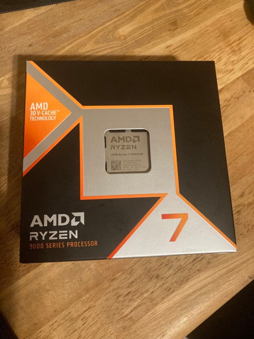 AMD Ryzen 7 9800x3d 国内正規品　ジャンク