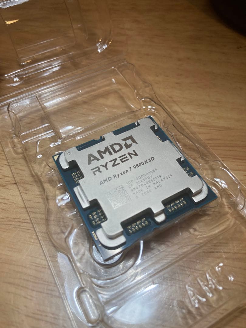 AMD Ryzen 7 9800x3d 国内正規品　ジャンク
