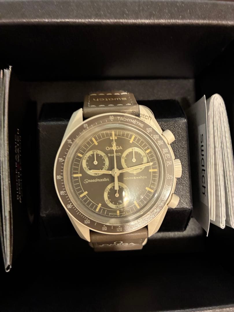 新品オメガスウォッチMISSION ONEARTHDESERTラバーストラップ付