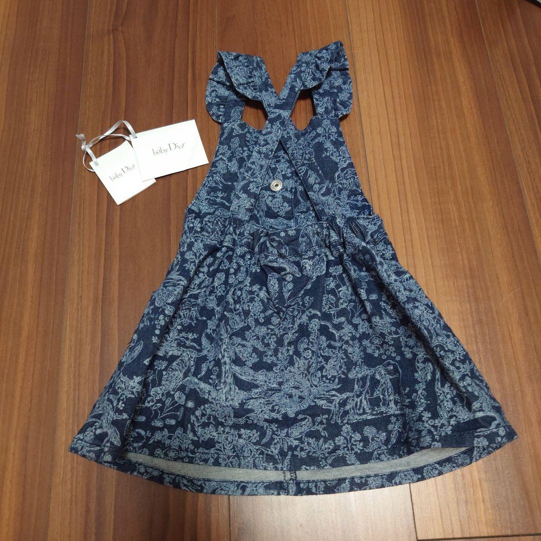 baby Dior トワルドジュイ デニムジャンスカ 12M