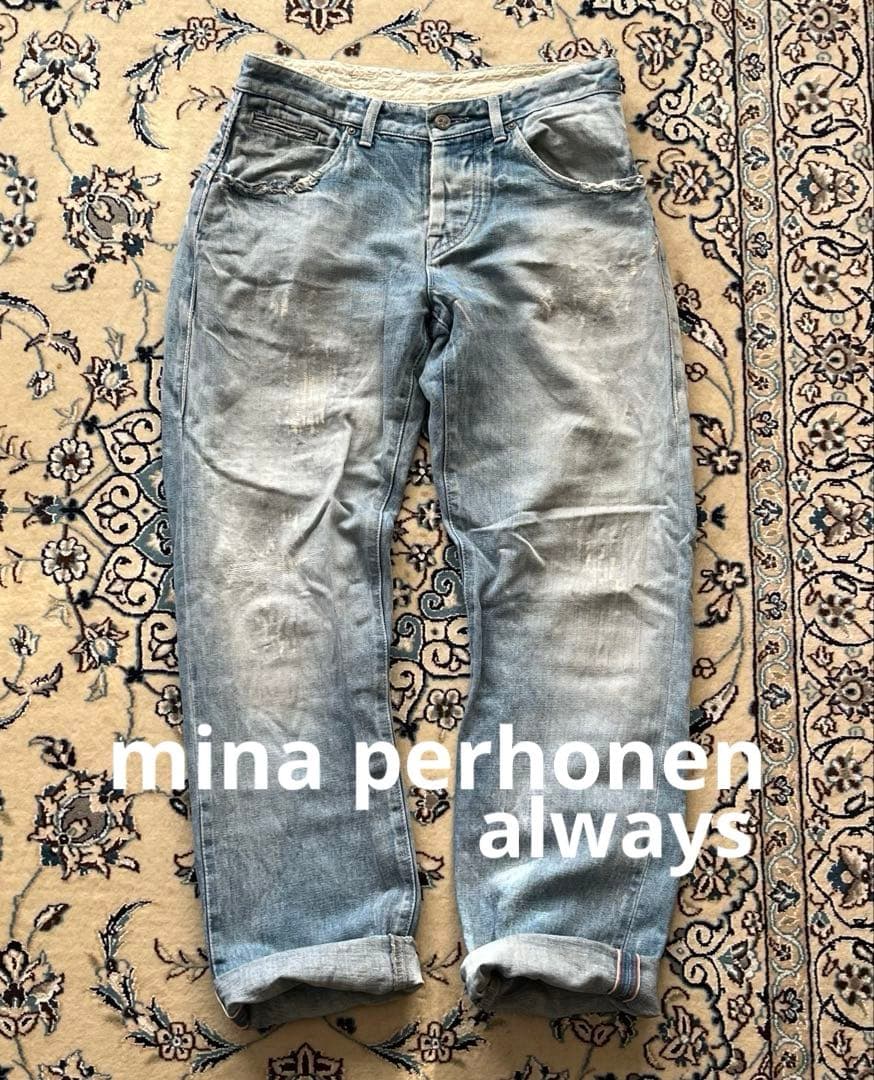 【メンズ】ミナペルホネン always デニム　サイズL メンズ・レディース