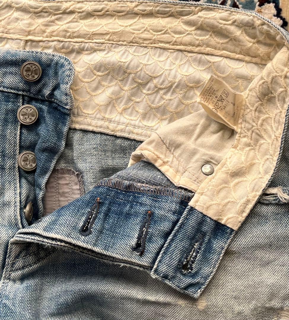 【メンズ】ミナペルホネン always デニム　サイズL メンズ・レディース