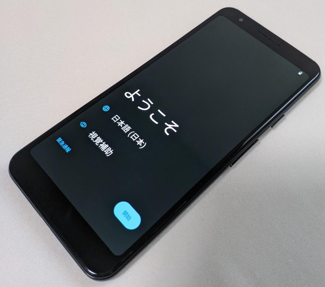 Google Pixel 3a ブラック 本体 Android15化済