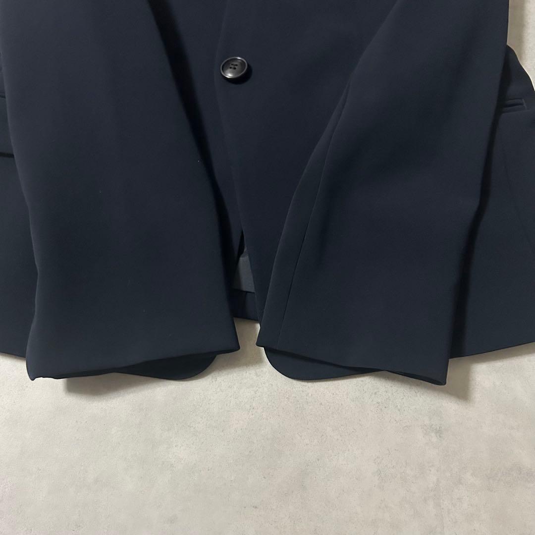 美品✨PLST スーツ セットアップ ノーカラー パンツ 1B 洗える XL