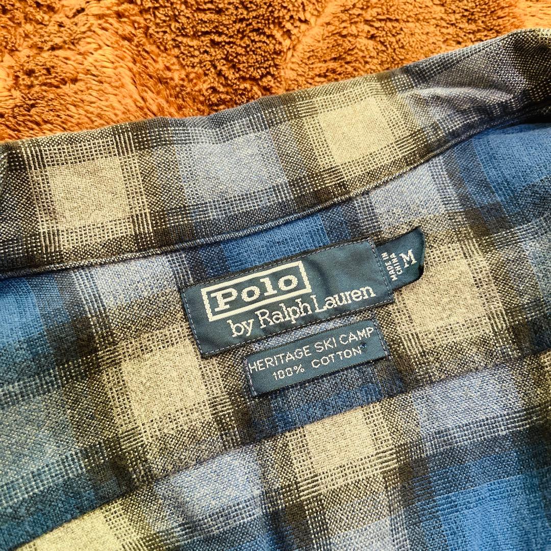 レア 極美品 90s Polo by Ralph Lauren オンブレシャツ