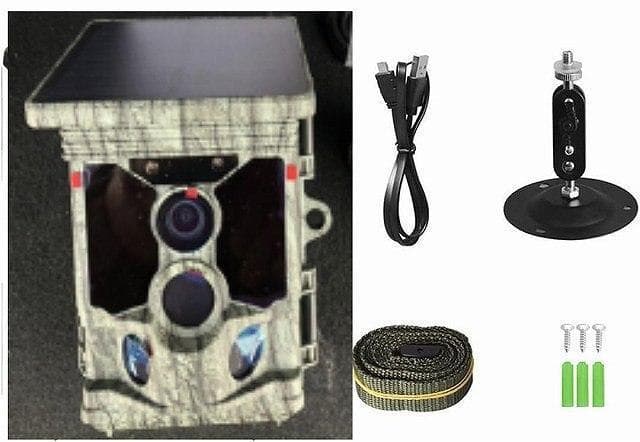 スマホ連動  ソーラー トレイルカメラ  256gbMicroSdサービス！