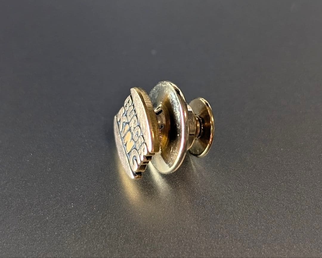 BURGER KING バーガーキング ハンバーガー ピンバッジ ロゴ