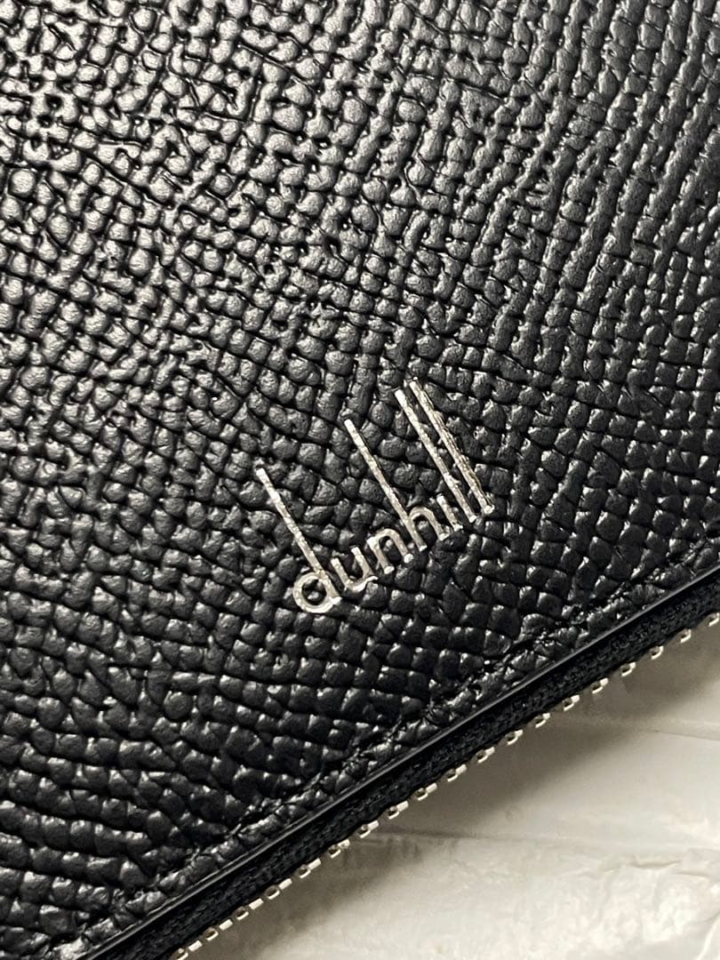 【未使用】dunhillダンヒル ラウンドファスナー　長財布　❤︎