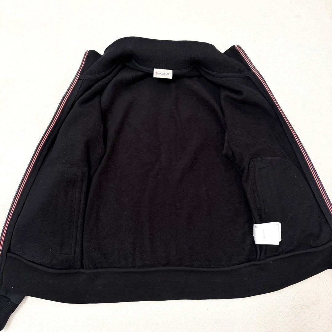 【美品】モンクレール MAGLIA CARDIGAN トラックジャケット 黒