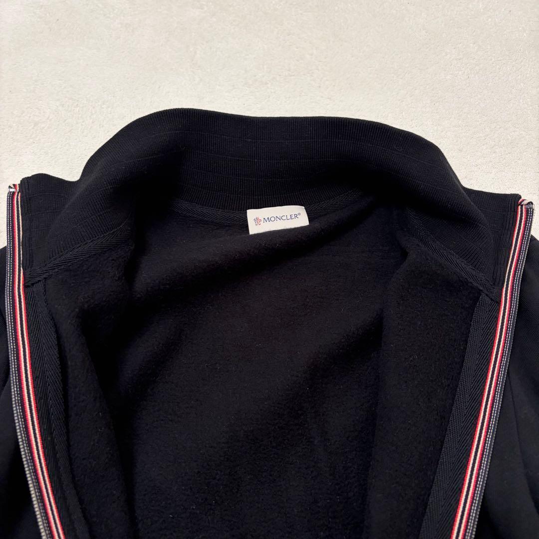 【美品】モンクレール MAGLIA CARDIGAN トラックジャケット 黒