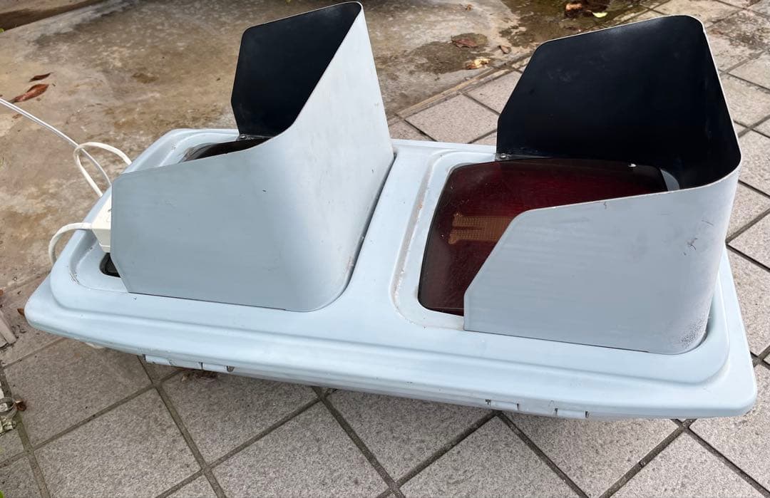 本物 歩行者用信号機 松下通信工業 点灯可能 信号灯器