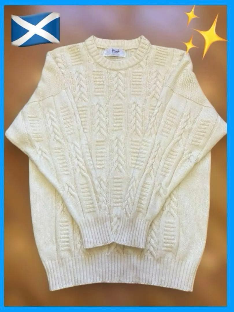 更にお値下⤵️殆ど超美品✨【プリングル　オブ　スコットランド】カシミヤ１００⭐️上質
