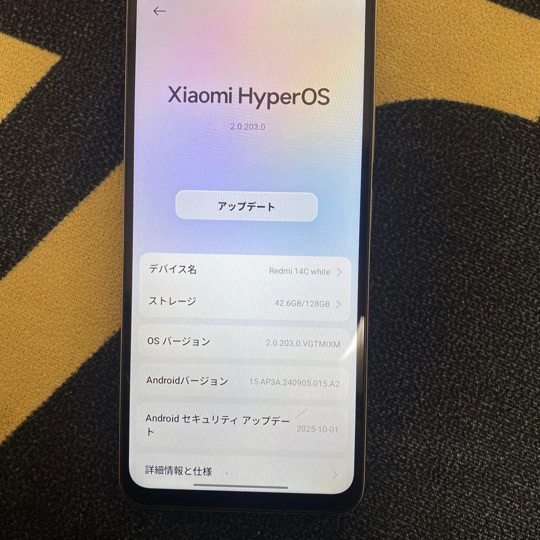 Redmi 14c カラ–: white