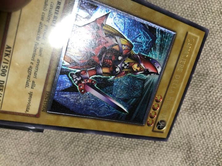 遊戯王　イタリア版レリーフ　絵札三剣士セット