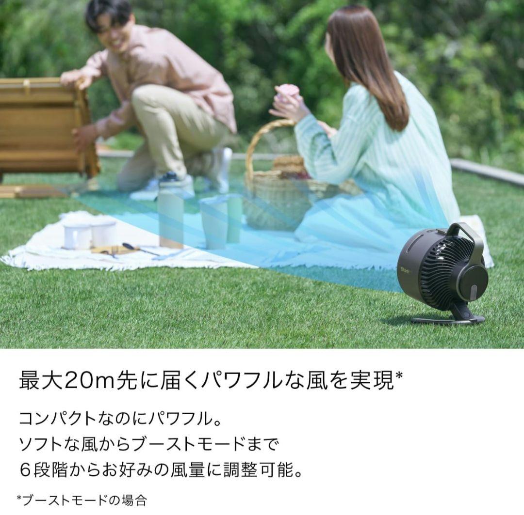 Shark シャーク コードレスサーキュレーターファン FA052J ブルー