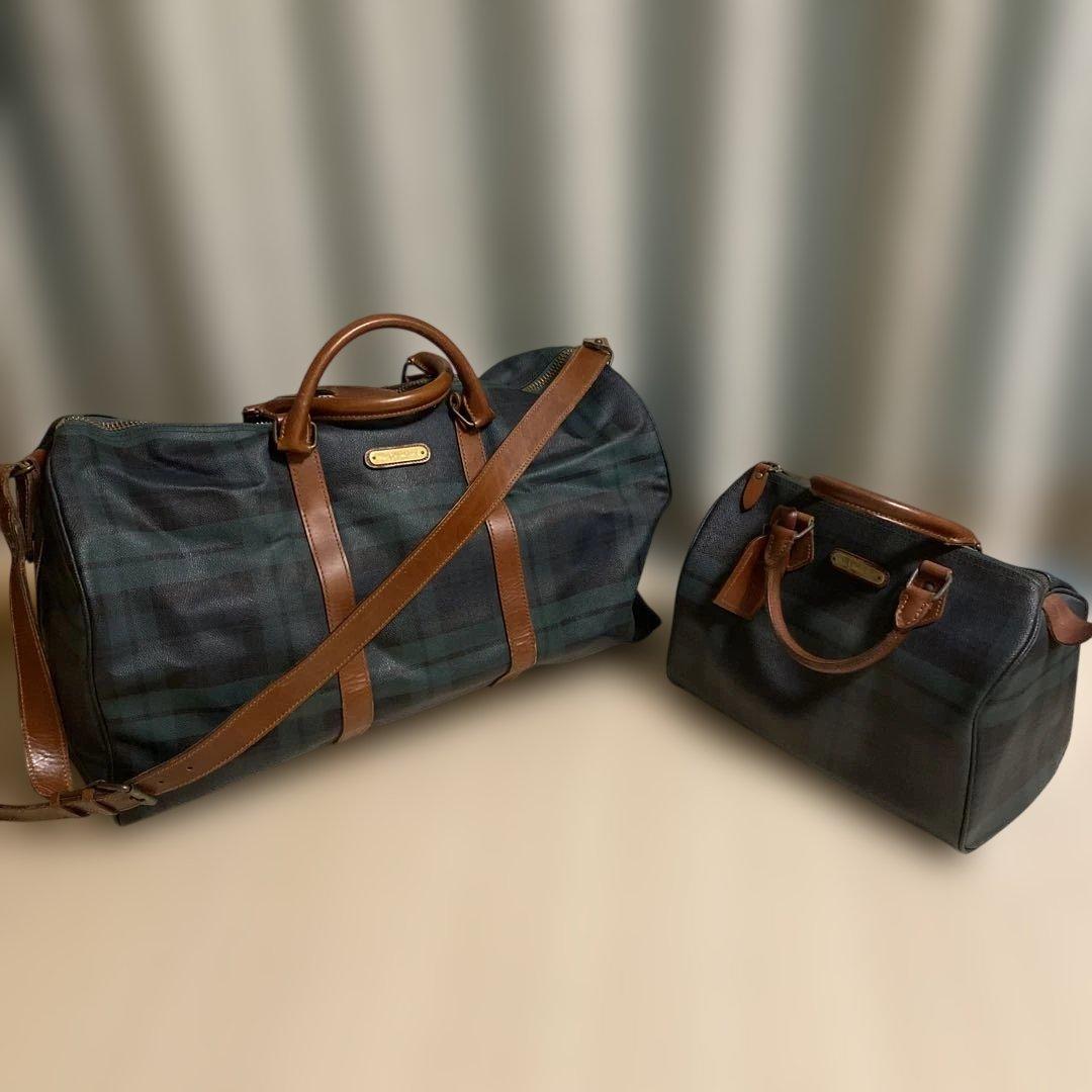 【NIKO】ポロラルフローレン　ボストンバッグ　大小2個セット