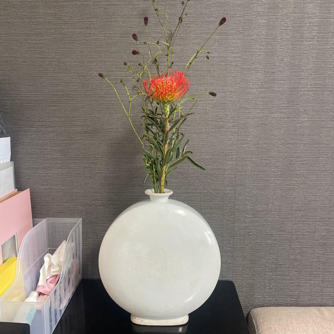 李朝　白磁　壺