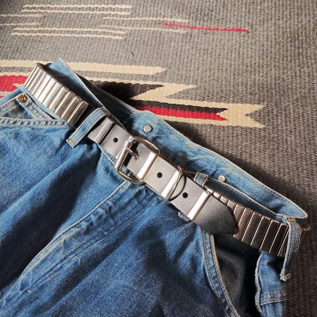 【WENDY'S】80-90's ヴィンテージ スタッズベルト イギリス製