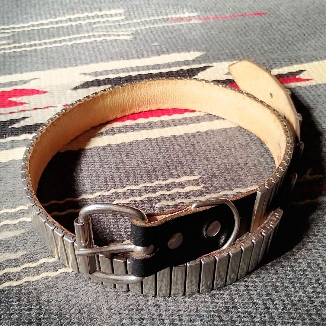 【WENDY'S】80-90's ヴィンテージ スタッズベルト イギリス製