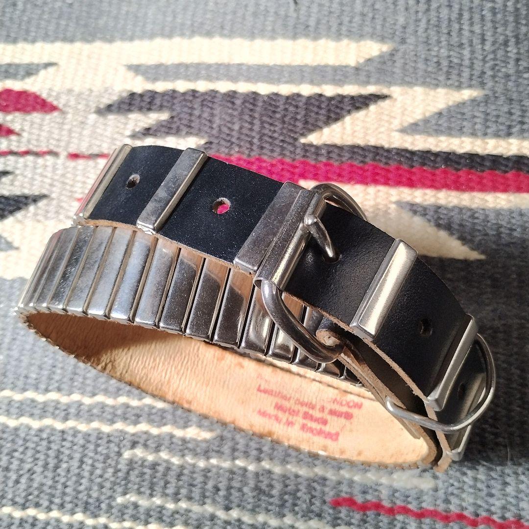 【WENDY'S】80-90's ヴィンテージ スタッズベルト イギリス製