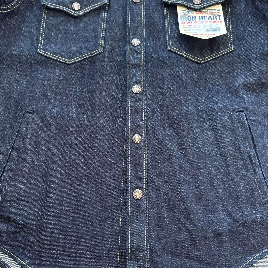 IRON HEART アイアンハート　CPOデニムシャツジャケット　16oz