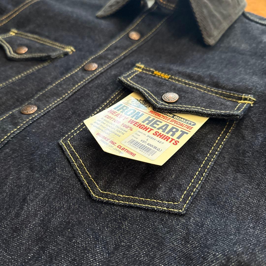 IRON HEART アイアンハート　CPOデニムシャツジャケット　16oz