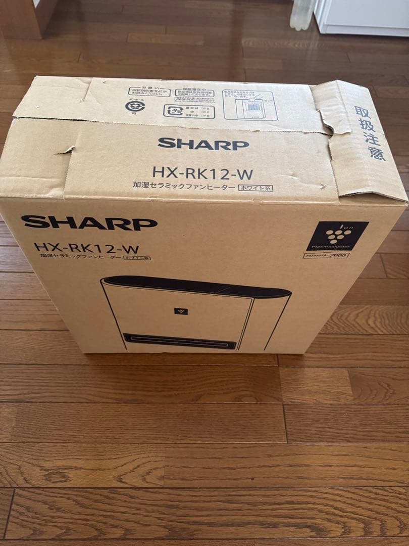 SHARP HX-RK12-W 加湿機能付き電気ヒーター