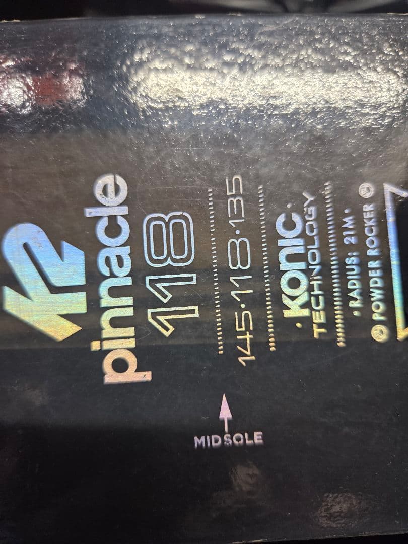 K2 Pinnacle 118 スキー板 145-118-135