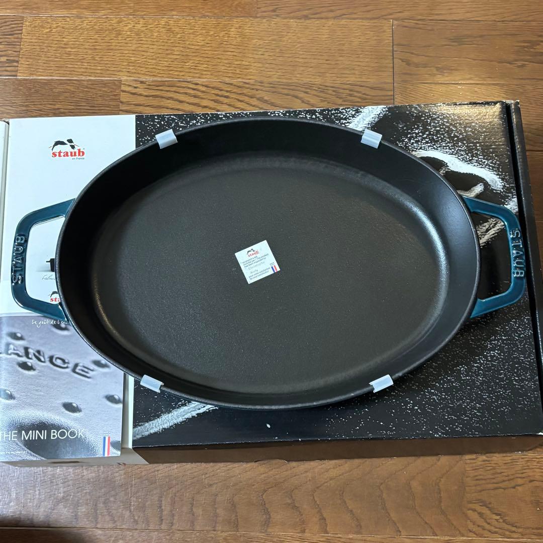 STAUB ストウブ フィッシュシグネチャー オーバルホットプレート ラ・メール