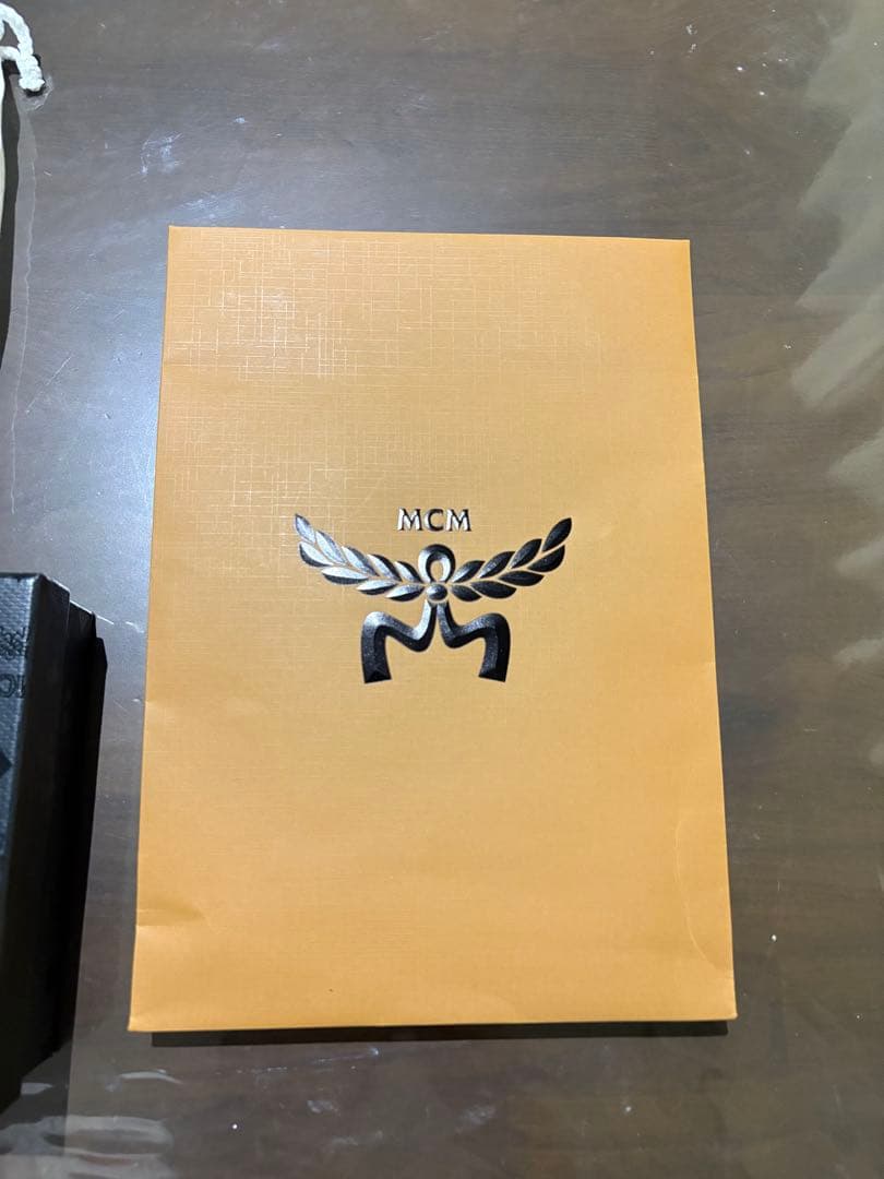 MCM ブラックレザーベルト未使用